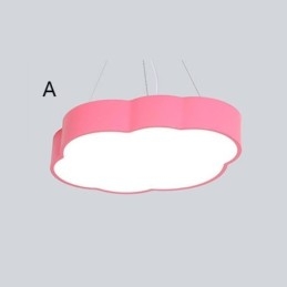 Lampada a sospensione moderna semplice nuvola lampada creativa illuminazione cartone animato luce