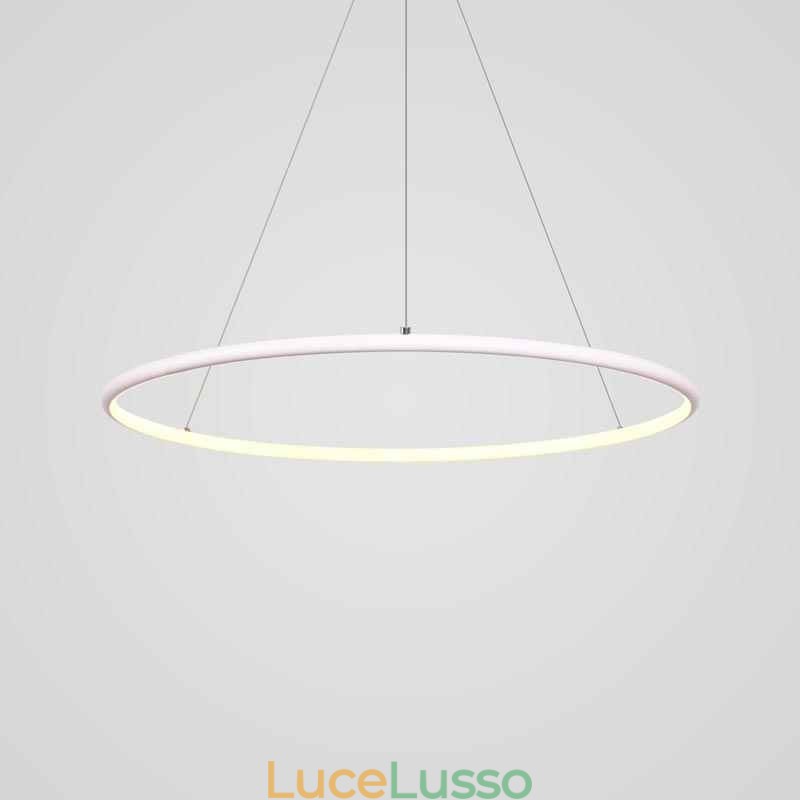 Lampada a sospensione moderna circolare 60cm 80cm