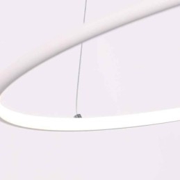 Lampada a sospensione moderna circolare 60cm 80cm