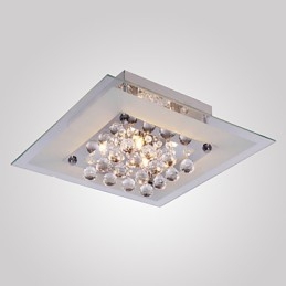 Plafoniera moderna in cristallo Living 5 luci