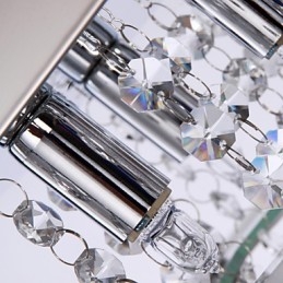 Plafoniera moderna in cristallo Living 5 luci