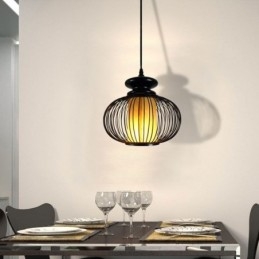 Lampada a sospensione in bambù nordico squisito