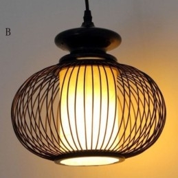Lampada a sospensione in bambù nordico squisito