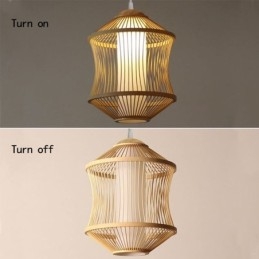 Lampada a sospensione Visual Comfort Bamboo Gabbia