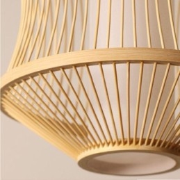 Lampada a sospensione Visual Comfort Bamboo Gabbia