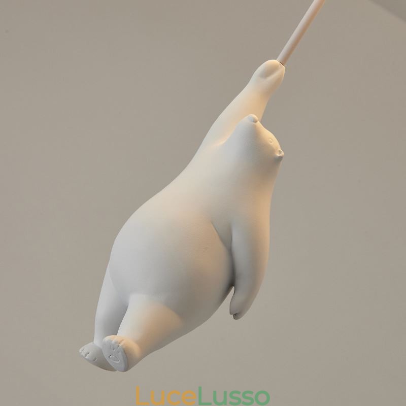 Lampada da soffitto a palloncino nordico Lampada a sospensione in acrilico per bambini