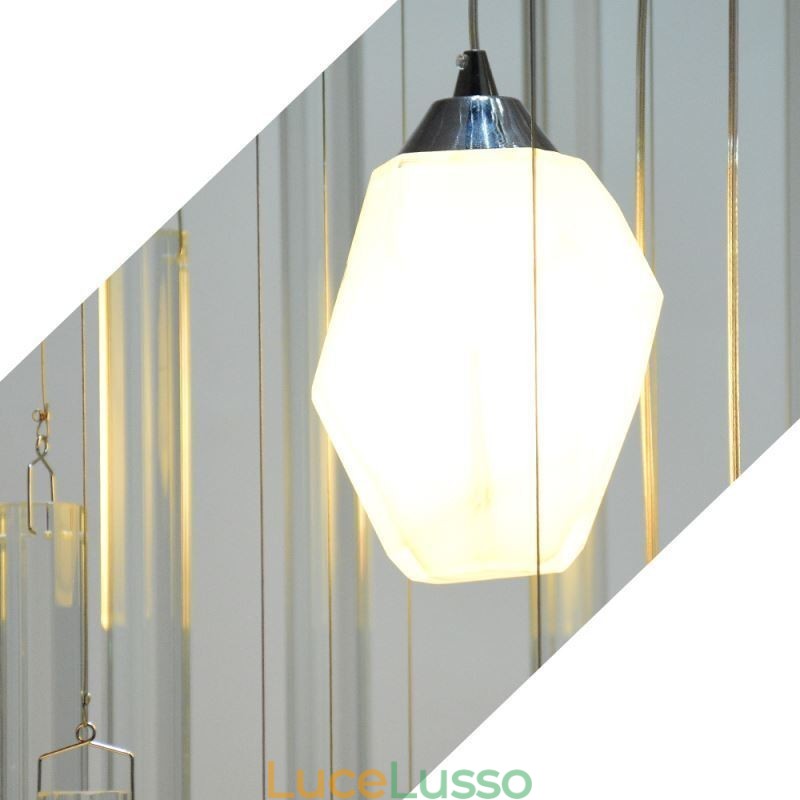 Lampadario a sospensione a grappolo moderno, grande, in cristallo, per scale duplex