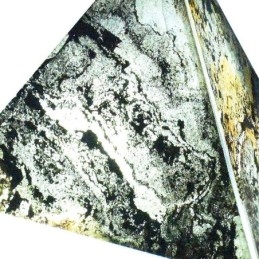 Lampada a sospensione geometrica a forma di diamante, design traslucido 3D