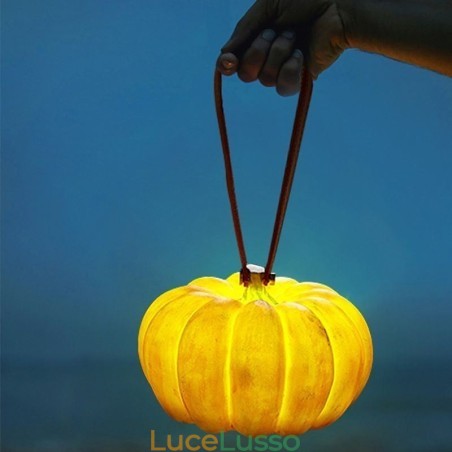 Lanterna portatile di zucca Lampada portatile giapponese retrò per esterni Lanterna portatile di zucca Lampada portatile giapponese retrò per esterni