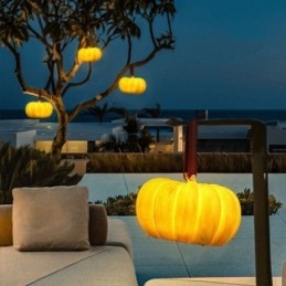 Lanterna portatile di zucca Lampada portatile giapponese retrò per esterni