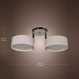 Lampadario moderno contemporaneo in metallo cromato a filo