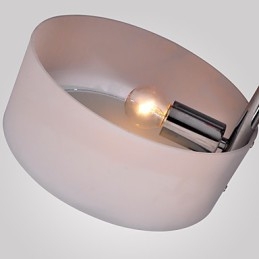 Lampadario moderno contemporaneo in metallo cromato a filo