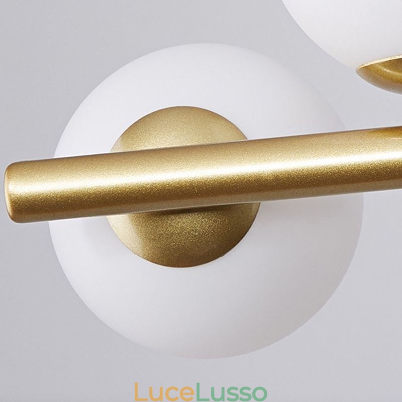 Lampada a sospensione Magic Beans Lampada a soffitto in vetro molecolare