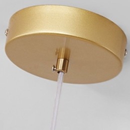Lampada a sospensione Magic Beans Lampada a soffitto in vetro molecolare