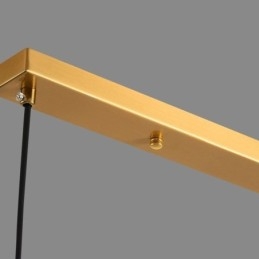 Lampada a sospensione in vetro nordico Lampada da soffitto creativa in ferro battuto