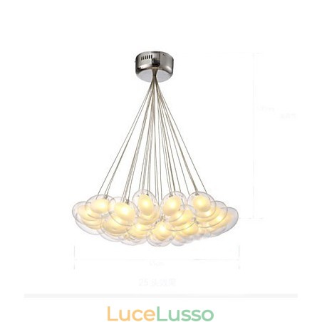 Lampadario 22 luci G4 Retrofit moderno contemporaneo Lampadario 22 luci G4 Retrofit moderno contemporaneo