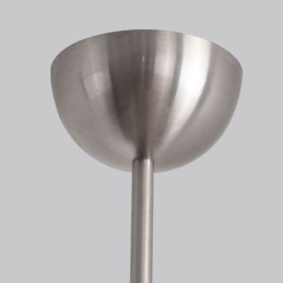 Lampada a sospensione in vetro nordico Lampada da soffitto creativa in ferro battuto