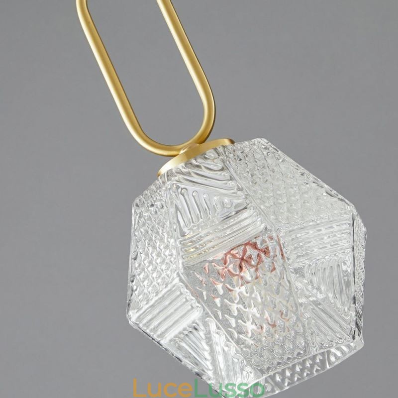 Lampada a sospensione moderna in vetro illuminazione domestica lampada a sospensione creativa