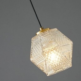 Lampada a sospensione moderna in vetro illuminazione domestica lampada a sospensione creativa
