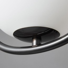 Lampada a sospensione moderna a forma di globo in vetro con goccia d'acqua