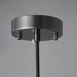 Lampada a sospensione moderna a forma di globo in vetro con goccia d'acqua