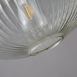Lampada a sospensione moderna Lampada a sospensione in vetro con una luce Isola