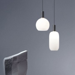 Lampada a sospensione moderna e semplice in vetro