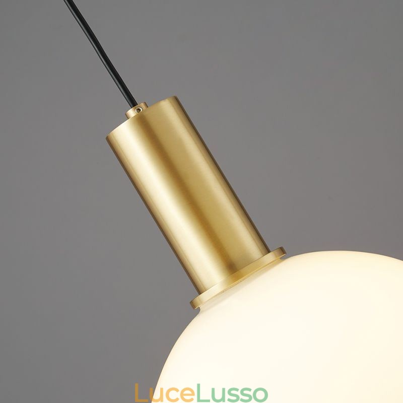 Lampada a sospensione moderna e semplice in vetro
