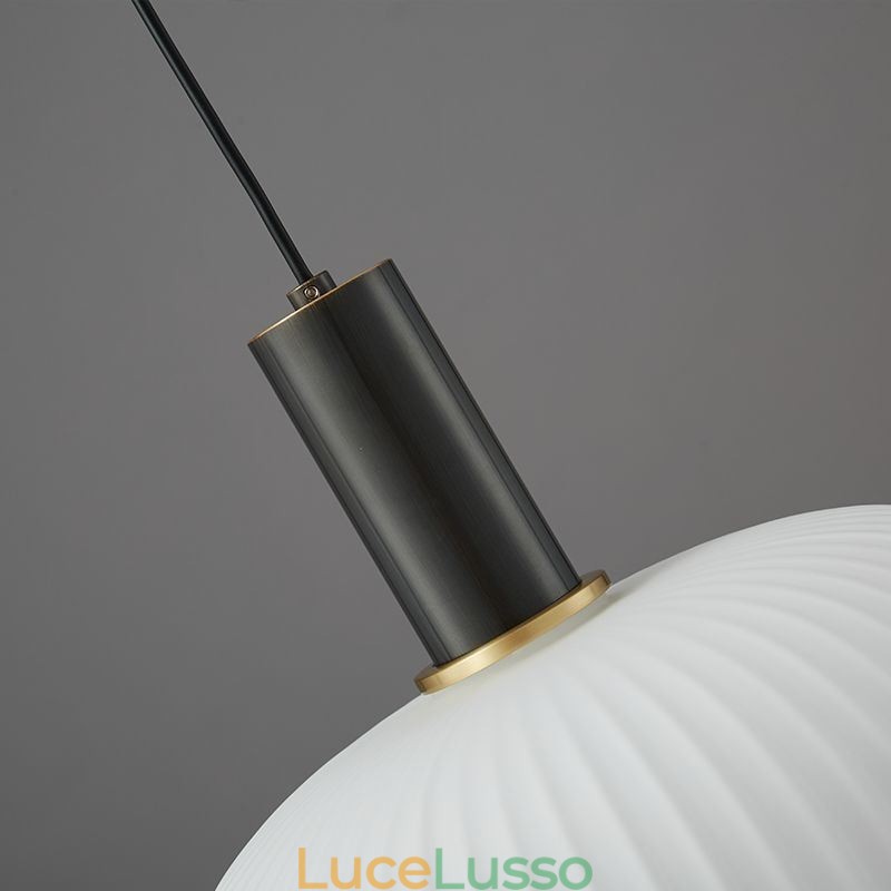Moderna lampada a sospensione Semplice lampada a sospensione creativa in vetro