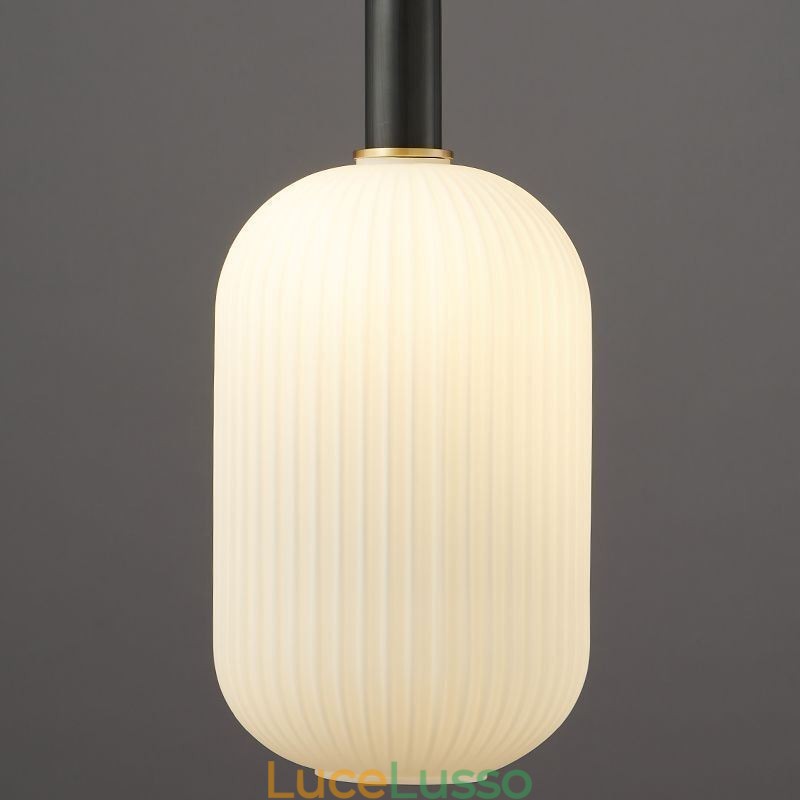 Moderna lampada a sospensione Semplice lampada a sospensione creativa in vetro