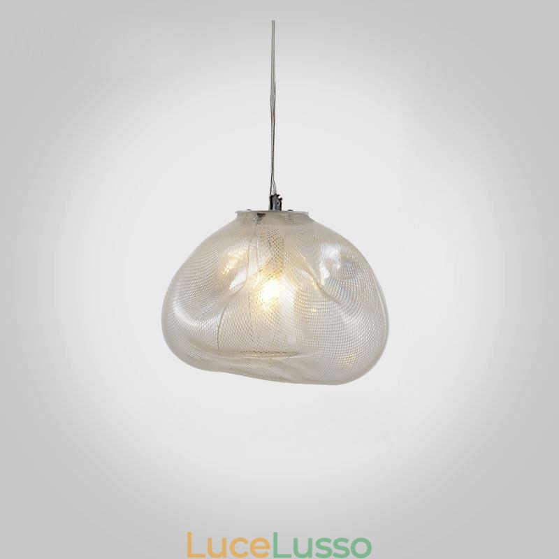 Lampadario a sospensione in vetro nordico creativo Lampadario a sospensione artistica