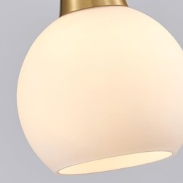 Moderna semplice lampada a sospensione in rame Antler lampada a sospensione