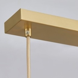 Moderna semplice lampada a sospensione in rame Antler lampada a sospensione