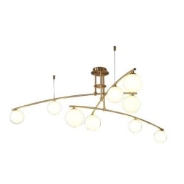 Lampadario a sospensione in vetro Magic Bean