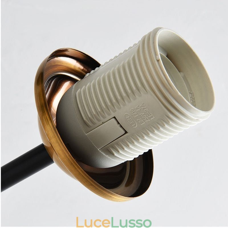 Lampada da soffitto moderna in vetro a 6 luci Magic Bean Light Fixture
