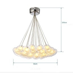 Lampadario 22 luci G4 Retrofit moderno contemporaneo