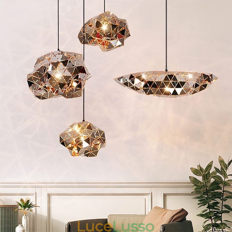 Lampada a sospensione creativa nordica, moda, illuminazione per la casa, lampada da comodino
