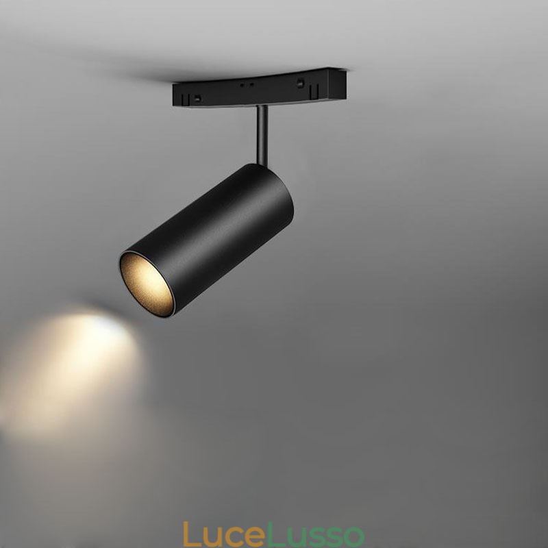 Faretto da incasso magnetico circolare da binario Luce decorativa 150cm