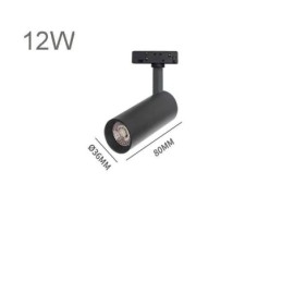 Sistema di illuminazione a binario circolare Apparecchio di illuminazione a binario magnetico da incasso 120 cm