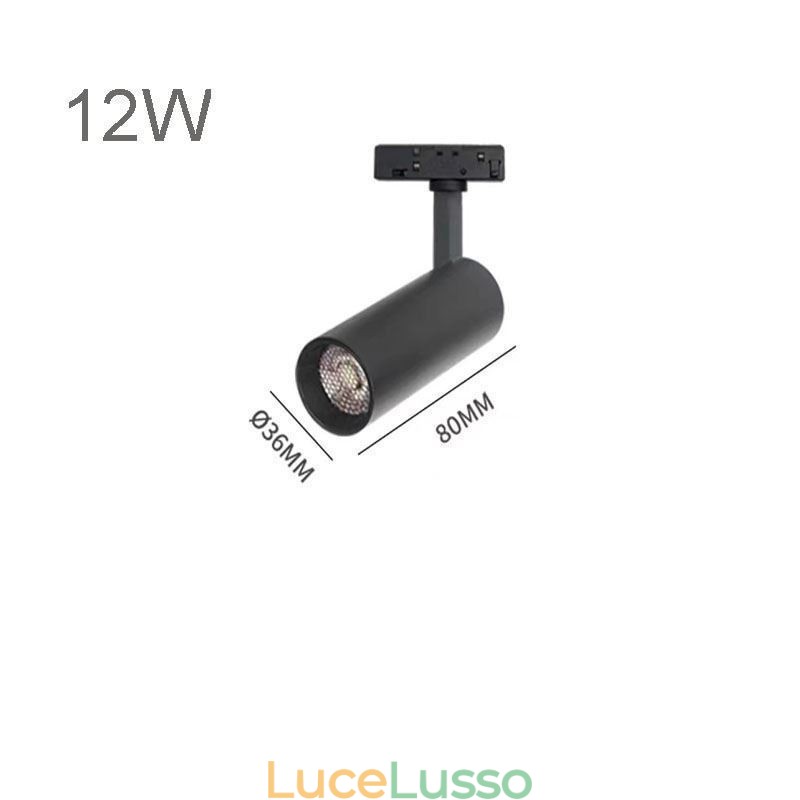 Sistema di illuminazione a binario circolare Apparecchio di illuminazione a binario magnetico da incasso 120 cm