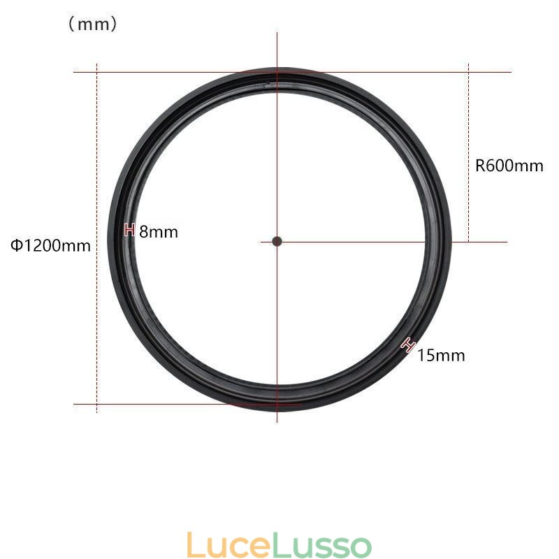 Faretto da binario magnetico da incasso circolare apparecchio di illuminazione da binario 120cm