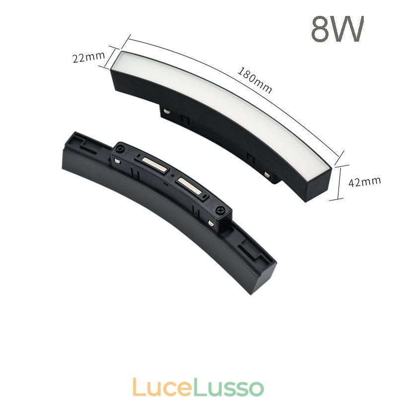 Faretto da incasso magnetico lineare da binario