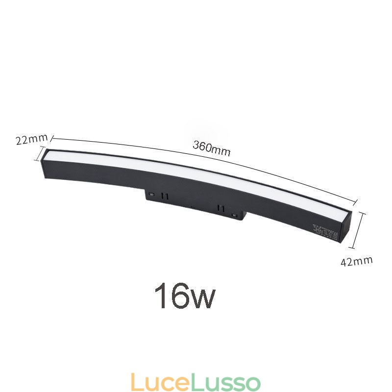 Faretto da incasso magnetico lineare da binario