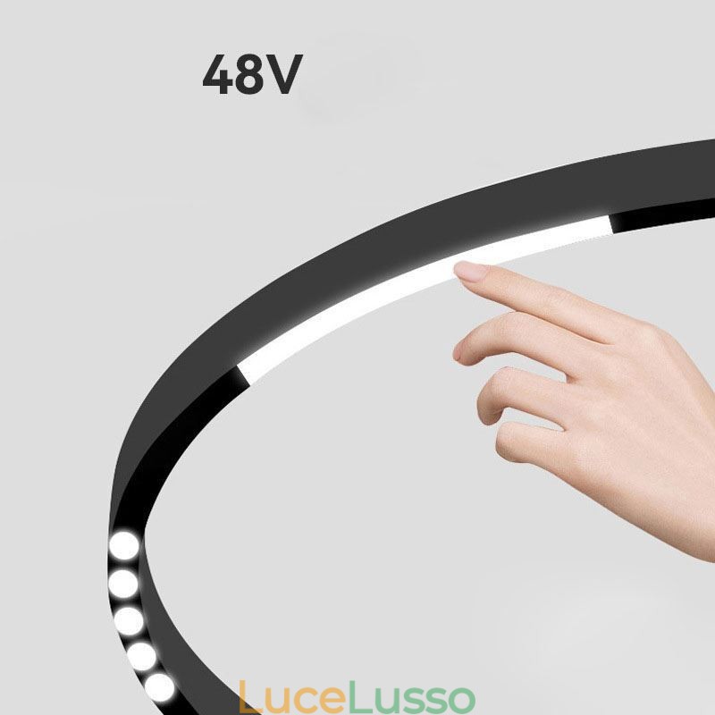 Faretto da incasso magnetico lineare da binario