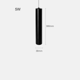 Faretto a sospensione magnetico da incasso a binario 36V