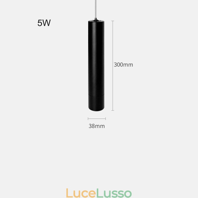 Faretto a sospensione magnetico da incasso a binario 36V