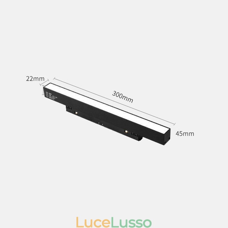 Faretto da incasso magnetico binario luce decorativa 3M*2