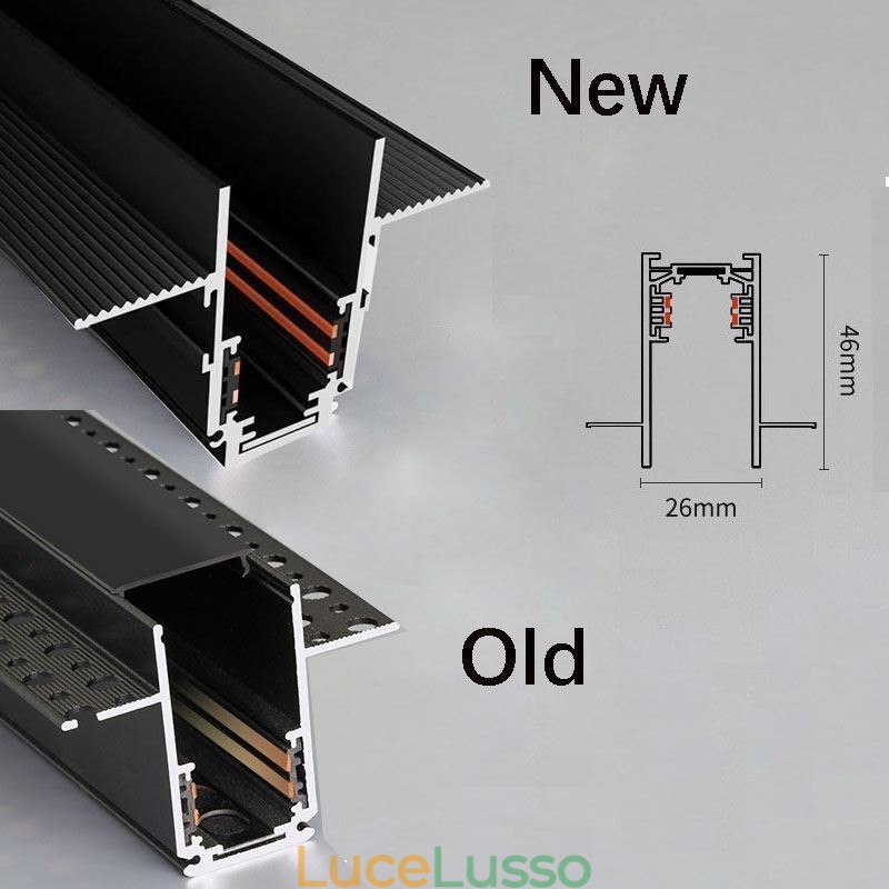 Faretto da incasso magnetico binario luce decorativa 3M*2