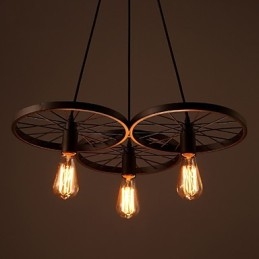 Lampade a sospensione retrò Loft Lampadario in ferro battuto stile industriale americano