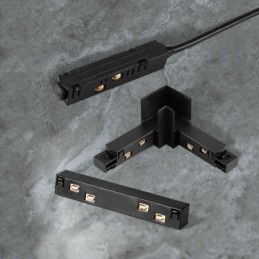Accessori per illuminazione a binario magnetico Collegamento angolare del binario da incasso